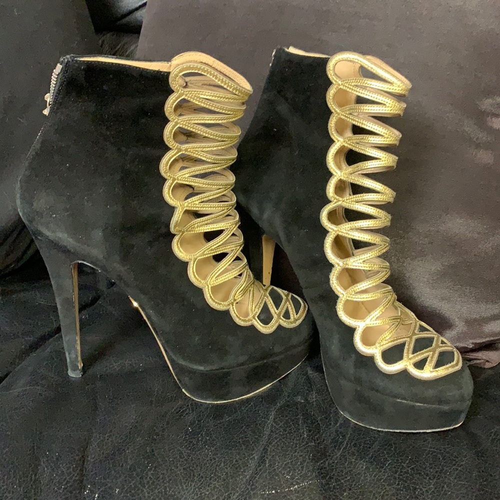Charlotte Olympia high heeled booties ❤️